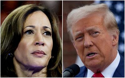 Trump and Harris are deadlocked with 48% each in latest poll