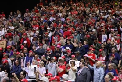 Former President Trump To Host Rally At Fiserv Forum