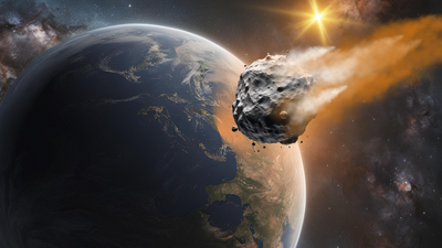 A meteorite 200 times bigger than the dinosaur-killing asteroid helped life on Earth flourish