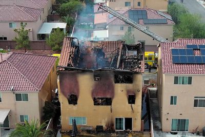 Mom and child jumped from a window to escape a deadly Las Vegas fire that killed four