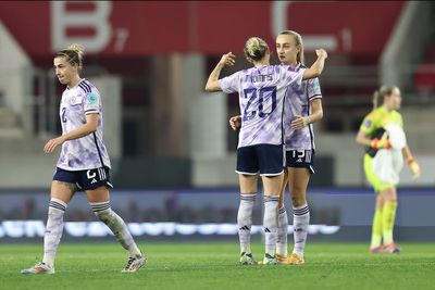 Scotland take step towards Euro 2025 with Hungary win as Wales beaten by Slovakia in play-off first leg