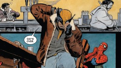 Wolverine drops in for Amazing Spider-Man #60, the finale of Zeb Wells' run