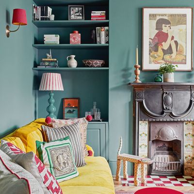 'We used green as a neutral throughout' – how dopamine colour has transformed this home