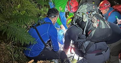 Hiker rescued after 65ft fall in Glen Nevis