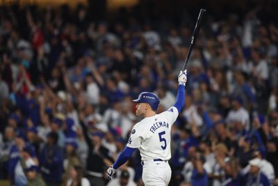 Joe Davis channeled Vin Scully’s epic call of Kirk Gibson’s home run on Freddie Freeman’s grand slam