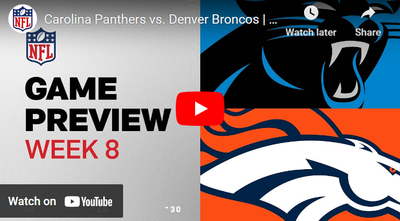 WATCH: Broncos vs. Panthers preview and game picks