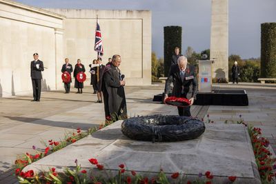 Wreath-laying marks 10 years since end of UK combat operations in Afghanistan