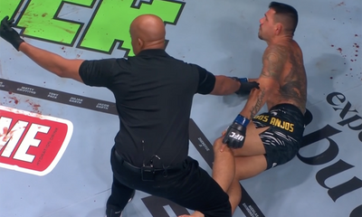 UFC 308 results: Rafael dos Anjos injures left knee, Geoff Neal wins by Round 1 TKO