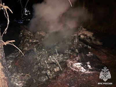 Helicopter carrying medical workers crashes in central Russia, killing all 4 people on board