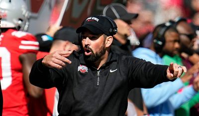 Ryan Day lost it on officials over a controversial targeting call against Ohio State (and he might be right)