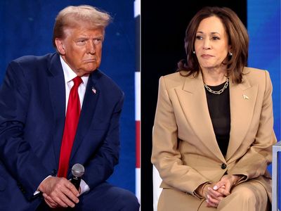 New poll shows Harris and Trump tied as number of undecided voters shrinks