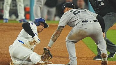 Shohei Ohtani Injures Arm After Attempted Steal in Game 2 of World Series