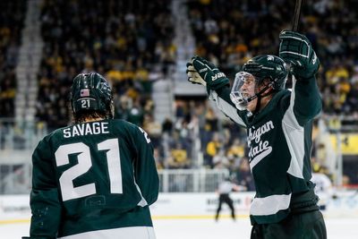 Michigan State hockey completes sweep of Canisius