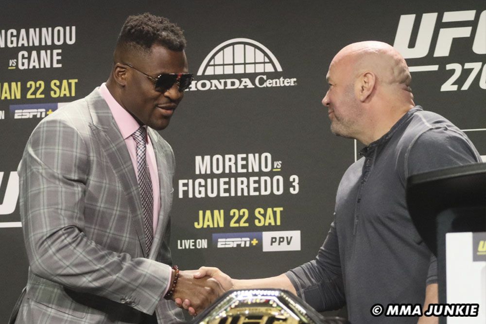 Dana White Insists Francis Ngannou Ran From Ufc And…