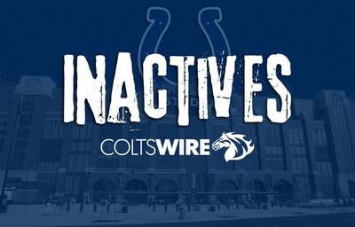 Indianapolis Colts list 6 players inactive vs. Texans in Week 8