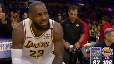 Mics Caught LeBron James's NSFW Message to Rui Hachimura During Lakers' Win