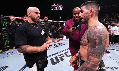 Alexander Volkanovski says UFC 308 cage entry was his idea, willing to fight Ilia Topuria in Spain