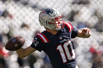 WATCH: Patriots rookie QB Drake Maye rushes for first NFL touchdown