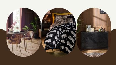 This luxurious leopard print home collection at Next is perfect for a glamourous home revival