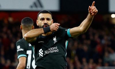 Mohamed Salah strikes late to deny Arsenal and rescue point for Liverpool