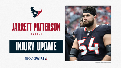 Texans OL Jarrett Patterson leaves game vs. Colts with head injury