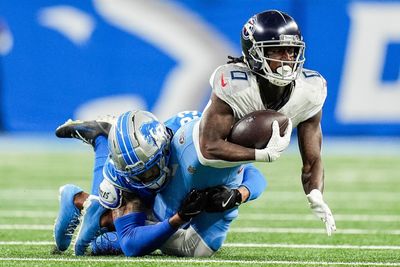 Titans’ Calvin Ridley leaves game vs. Lions with injury