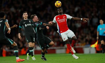 Arsenal and Liverpool show hustle and grit but neither look like breaking City’s grip