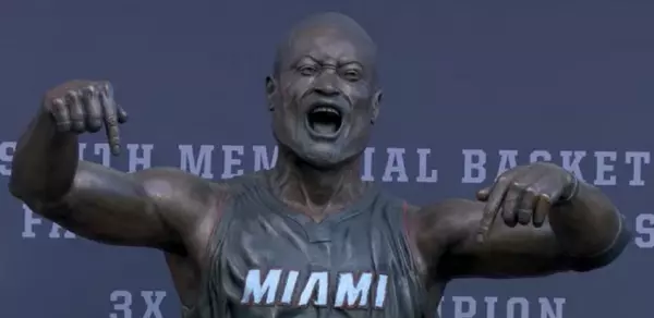 NBA fans immediately turned Dwyane Wade’s unrecognizable statue into a fantastic meme