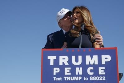 Melania Trump To Speak At Donald Trump's NYC Rally