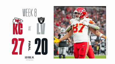 Final score: Chiefs defeat Raiders 27-20 in Week 8