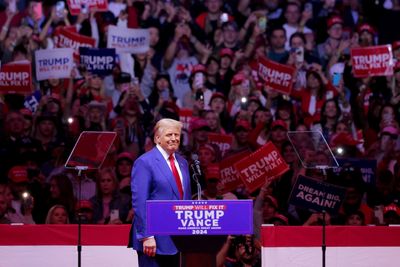 Trump attacks Harris at mega-rally at New York’s Madison Square Garden