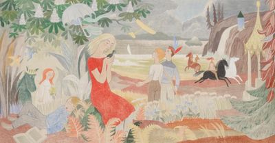 Tove Jansson murals, with hidden Moomins, seen for first time in Helsinki show