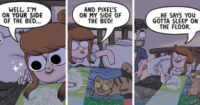 Love And Cats: 39 Hilariously Relatable Comics Inspired By This Artist’s Real Life (New Pics)