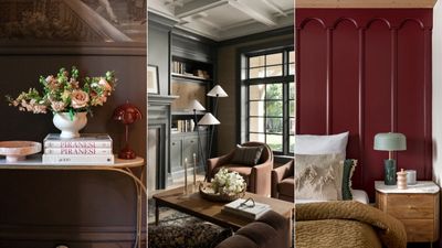 Are all these trending dark colors just for cozy season? Or is there longevity to these moody hues? We asked designers for their take