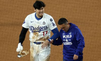 Dodgers say Shohei Ohtani will play in World Series Game 3 despite shoulder injury