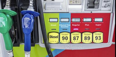 Why do we use gasoline for small vehicles and diesel fuel for big vehicles?