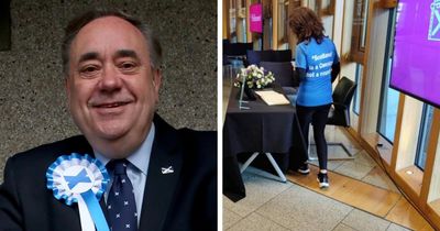 Fury as Scottish Parliament security 'ban Alex Salmond tribute T-shirt'