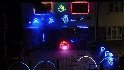 Raspberry Pi powers impressive Halloween haunted house light show