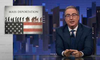 John Oliver on Trump’s immigration plan: ‘Full of shit from a practical standpoint, as well as a moral one’