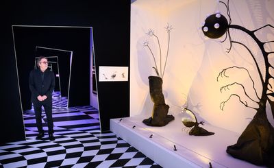 ‘It’s not so much about art, it's more about the process’: Tim Burton at the Design Museum