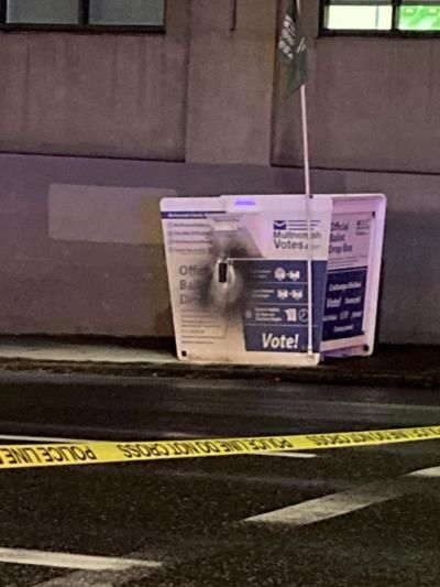 Ballot Drop Boxes Targeted In Arson Attacks