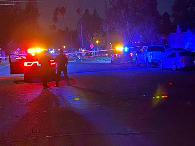 Man is killed in gunbattle after shooting a police sergeant in California