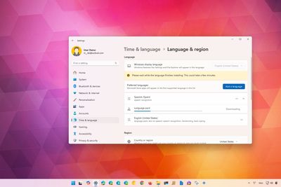 How to change system language on Windows 11