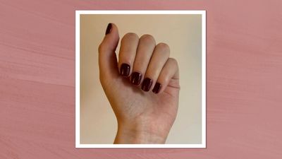 I love an almond mani but this trendy shape is so much chicer on my short nails