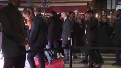 Footballers and celebrities including Rodri, Harry Kane and Natalie Portman arrive for Ballon d’Or ceremony