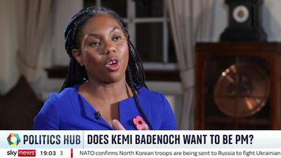 Tory leadership candidate Kemi Badenoch refuses to say whether or not she wants to be prime minister