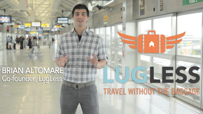 Shark Tank's Loss, Brian Altomare's Gain: LugLess Baggage Service Expands By 500% After Rejection