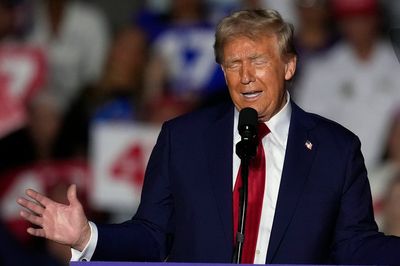 Trump tells rally crowd he’s ‘the opposite of a Nazi’ amid fallout from Madison Square Garden event