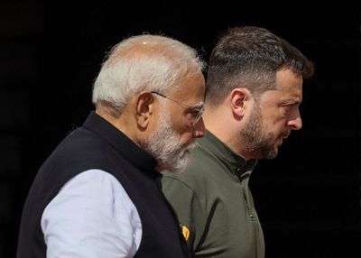 Zelensky asks Modi to use his influence to end Russia’s war and help bring back Ukrainian children