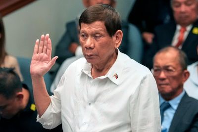 Former Philippines president admits to keeping ‘death squad’ in war on drugs